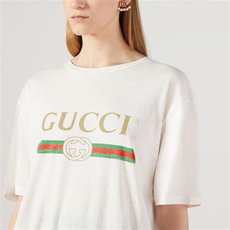 gucci white shirt|gucci white shirt women's.